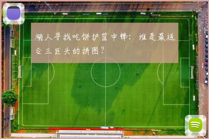 湖人寻找吃饼护筐中锋：谁是最适合三巨头的拼图？